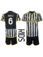 Juventus Danilo Luiz #6 Domácí dres pro děti 2023-24 Krátký Rukáv (+ trenýrky)